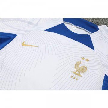 Camiseta de Entrenamiento Francia 2022-2023 Blanco