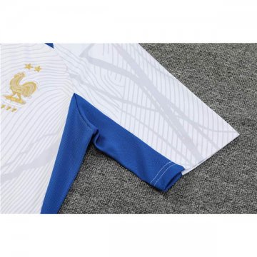 Camiseta de Entrenamiento Francia 2022-2023 Blanco