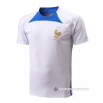 Camiseta de Entrenamiento Francia 22-23 Blanco