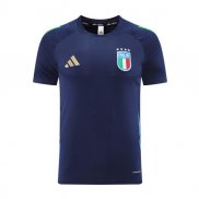 Camiseta de Entrenamiento Italia 24-25 Azul