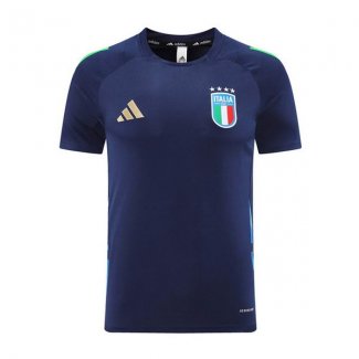 Camiseta de Entrenamiento Italia 24-25 Azul