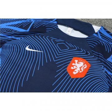 Camiseta de Entrenamiento Paises Bajos 2022-23 Azul