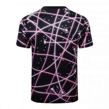 Camiseta de Entrenamiento Paris Saint-Germain Jordan 25-26 Negro Rosa