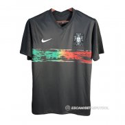 Camiseta de Entrenamiento Portugal 2022 Negro