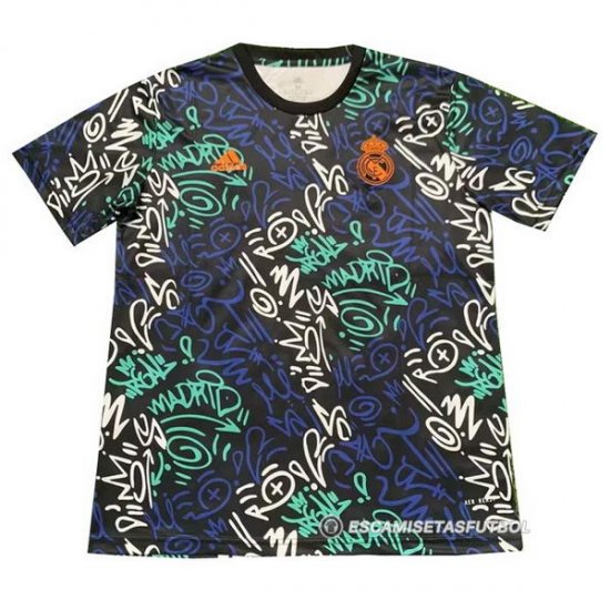 Camiseta de Entrenamiento Real Madrid 2022 Azul - Haga un click en la imagen para cerrar