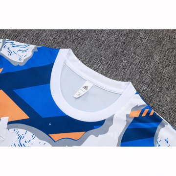 Camiseta de Entrenamiento Real Madrid 25-26 Blanco Azul