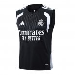 Camiseta de Entrenamiento Real Madrid Sin Mangas 25-26 Negro