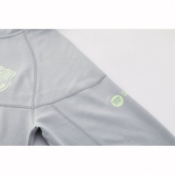 Chandal con Capucha del Barcelona 2025 Gris