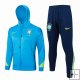 Chandal con Capucha del Brasil 24-25 Azul
