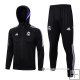 Chandal con Capucha del Real Madrid 22-23 Negro