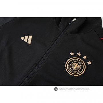 Chandal de Chaqueta del Alemania 22-23 Negro