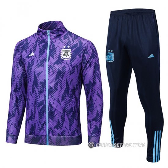 Chandal de Chaqueta del Argentina 2022-23 Purpura - Haga un click en la imagen para cerrar
