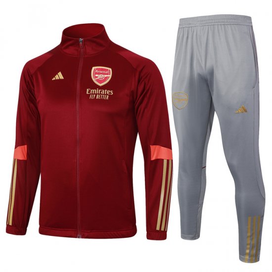 Chandal de Chaqueta del Arsenal 2023-2024 Rojo - Haga un click en la imagen para cerrar