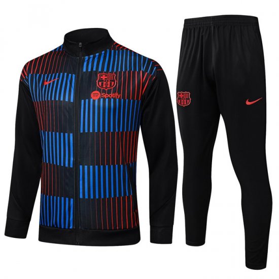 Chandal de Chaqueta del Barcelona 2024-25 Rojo y Azul - Haga un click en la imagen para cerrar