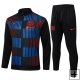 Chandal de Chaqueta del Barcelona 2024-25 Rojo y Azul
