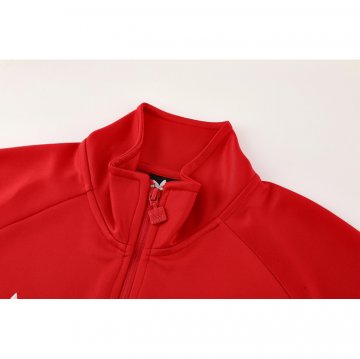 Chandal de Chaqueta del Bayern Munich Nino 24-25 Rojo Blanco