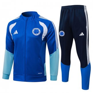 Chandal de Chaqueta del Cruzeiro 25-26 Azul