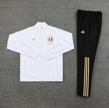 Chandal de Chaqueta del Italia 2023-24 Blanco