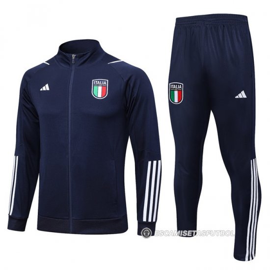 Chandal de Chaqueta del Italia Nino 23-24 Azul - Haga un click en la imagen para cerrar