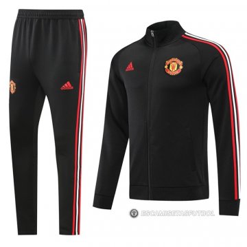 Chandal de Chaqueta del Manchester United 2022-23 Negro