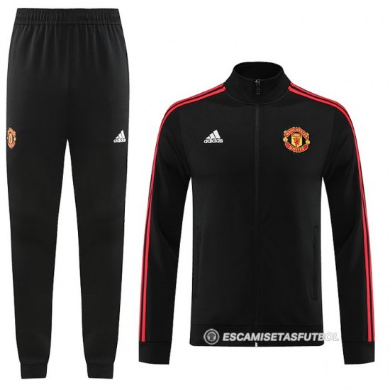 Chandal de Chaqueta del Manchester United 23-24 Negro - Haga un click en la imagen para cerrar