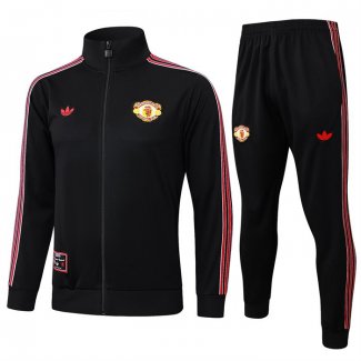 Chandal de Chaqueta del Manchester United 25-26 Negro