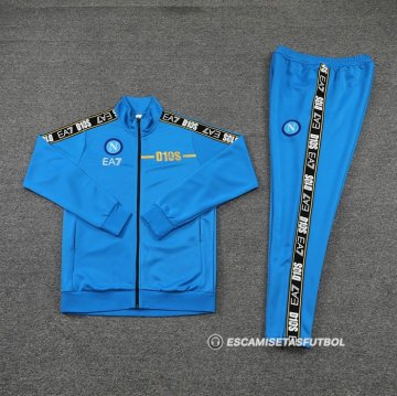 Chandal de Chaqueta del Napoli 2022-23 Azul