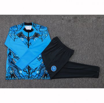 Chandal de Chaqueta del Napoli Nino 25-26 Azul