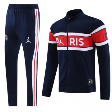 Chandal de Chaqueta del Paris Saint-Germain 23-24 Azul y Rojo
