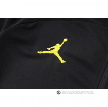 Chandal de Chaqueta del Paris Saint-Germain Jordan 23-24 Negro