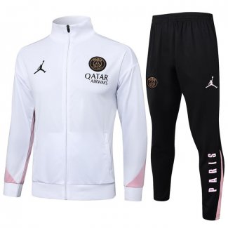 Chandal de Chaqueta del Paris Saint-Germain Jordan 24-25 Blanco