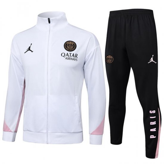 Chandal de Chaqueta del Paris Saint-Germain Jordan 24-25 Blanco - Haga un click en la imagen para cerrar