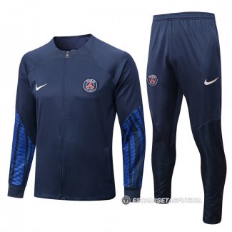 Chandal de Chaqueta del Paris Saint-Germain Nino 2022-23 Azul