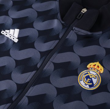 Chandal de Chaqueta del Real Madrid 23-24 Azul Oscuro