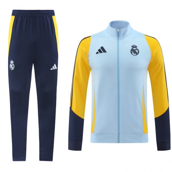 Chandal de Chaqueta del Real Madrid 24-25 Azul Claro - Haga un click en la imagen para cerrar