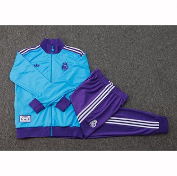 Chandal de Chaqueta del Real Madrid Nino 25-26 Azul