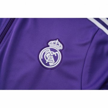 Chandal de Chaqueta del Real Madrid Nino 25-26 Purpura