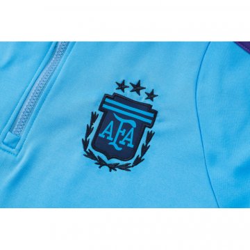 Chandal de Sudadera del Argentina Nino 2024-2025 Azul