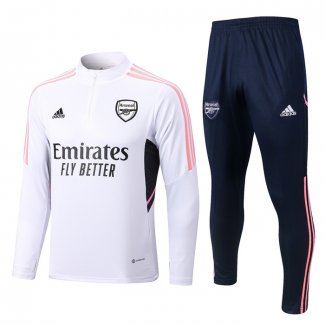 Chandal de Sudadera del Arsenal Nino 22-23 Blanco