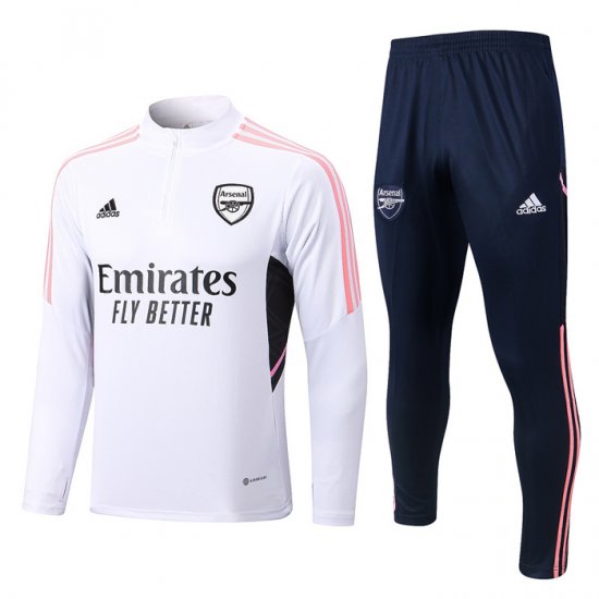 Chandal de Sudadera del Arsenal Nino 22-23 Blanco - Haga un click en la imagen para cerrar