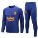 Chandal de Sudadera del Barcelona Nino 22-23 Azul