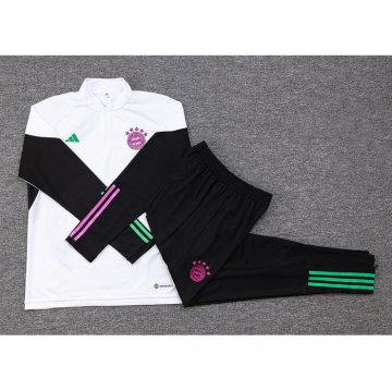 Chandal de Sudadera del Bayern Munich 23-24 Blanco