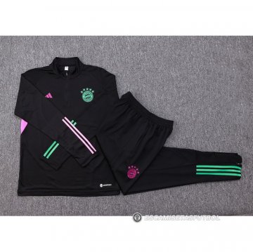 Chandal de Sudadera del Bayern Munich 23-24 Negro