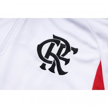 Chandal de Sudadera del Flamengo Nino 23-24 Blanco