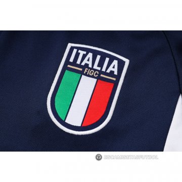 Chandal de Sudadera del Italia 23-24 Azul