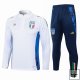 Chandal de Sudadera del Italia 24-25 Blanco