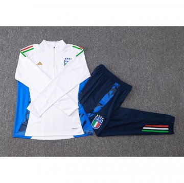Chandal de Sudadera del Italia 24-25 Blanco