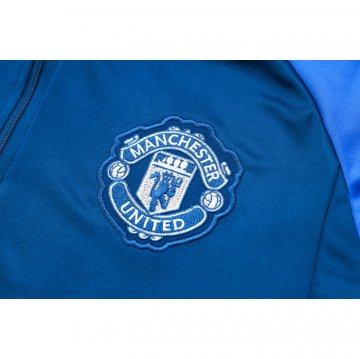 Chandal de Sudadera del Manchester United 23-24 Azul