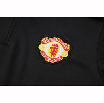 Chandal de Sudadera del Manchester United 25-26 Negro