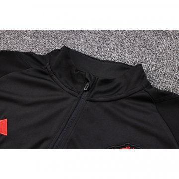 Chandal de Sudadera del Manchester United Nino 2023-24 Negro